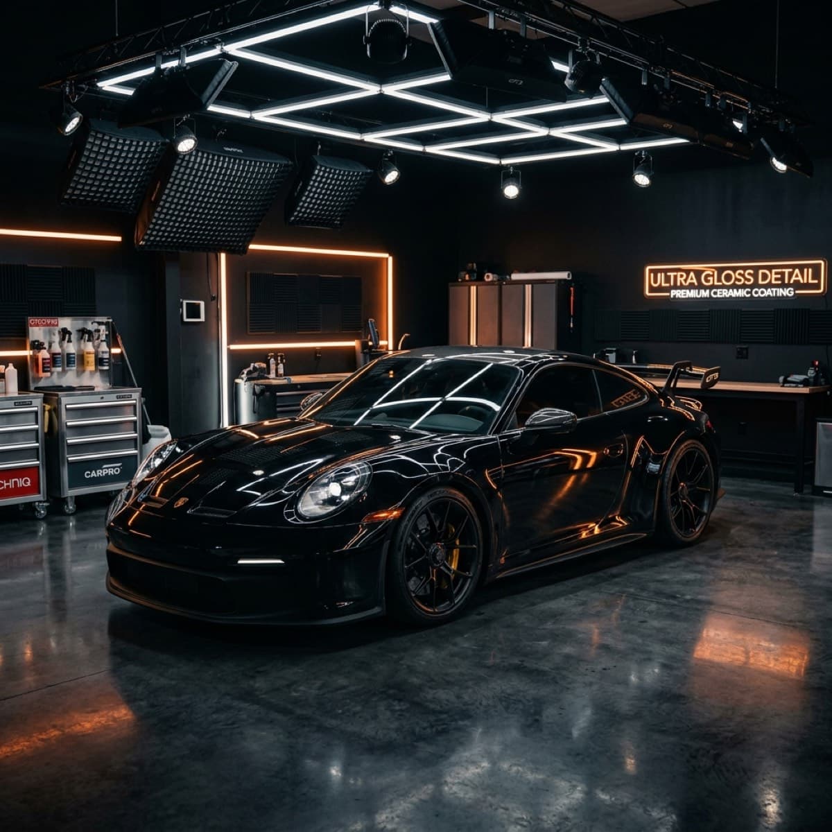 Premium car detailing